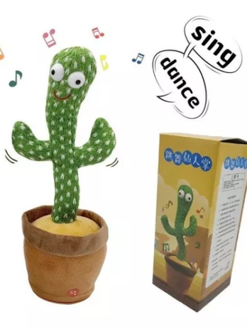 Cactus Bailarín Imita Voz, Musical, Baila